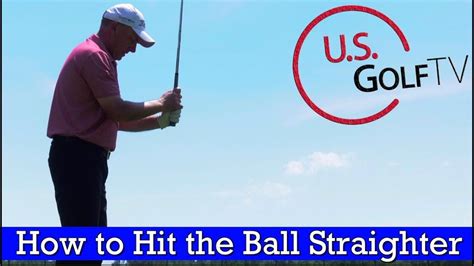 How To Hit A Golf Ball Straighter Golf Swing Tips Golf Swing Golf Ball Golf Slice