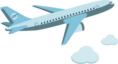 Download Airplane Aircraft Icon Vector Cartoon Plane Png Png Image