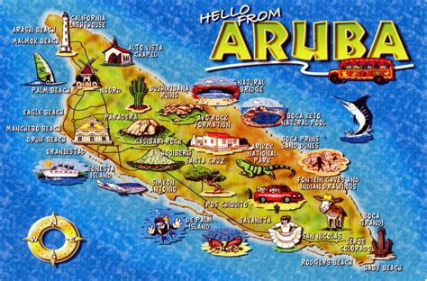 Location Of Aruba On Map World Map