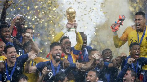 Mondial 2018 La France Est Championne Du Monde Afriwave