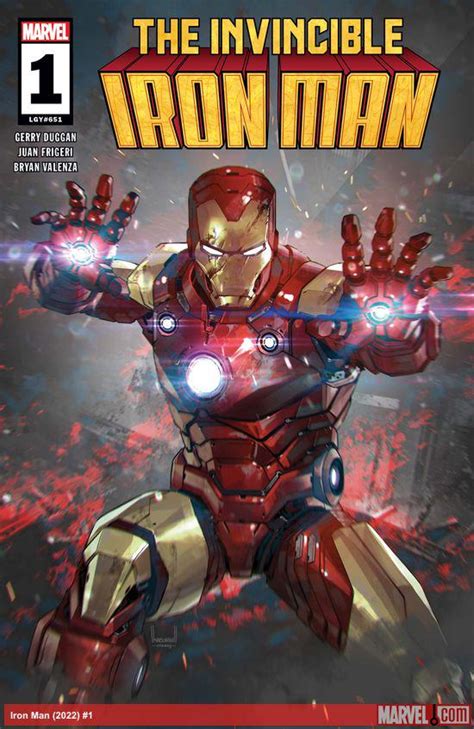 Invincible Iron Man 2022 1 Comic Issues Marvel