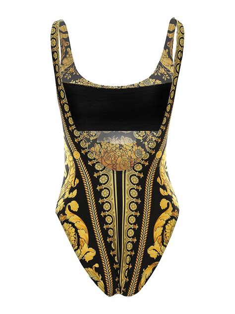 Versace Baroque Patterned Swimsuit One Piece Abd08000a232992a7009
