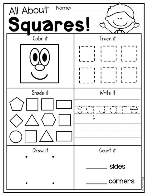 Free printable shapes worksheets for teaching basic shapes to toddlers and preschoolers. Kindergarten 2D and 3D Shapes Worksheets - Distance ...
