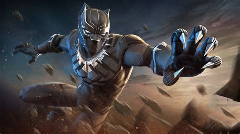 Black Panther Marvel Contest Of Champions Wallpapers Hd Wallpapers