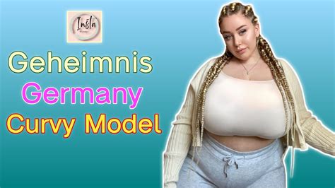 geheimnis most beautiful german plus size curvy model curvy outfit instagram star