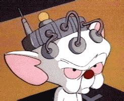 Yuck, talk about a bad show. Pinky and the Brain Animated Gifs ~ Gifmania