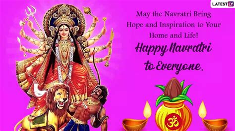 Sharad Navratri 2022 Greetings Share Wishes And Messages To Worship