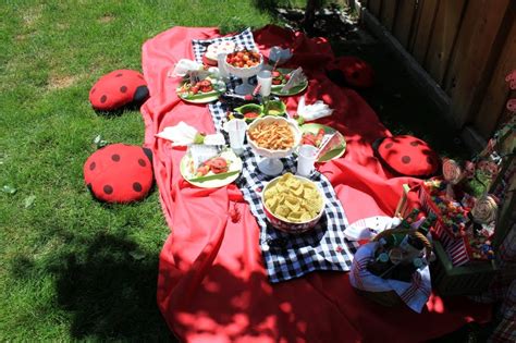 A Little Cuppa Tea Lady Bug Picnic