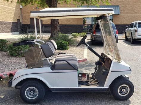 Lot 1994 Electric Club Car Golf Cart W Charger