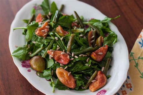 Arugula And Fig Salad Recipe By Archanas Kitchen