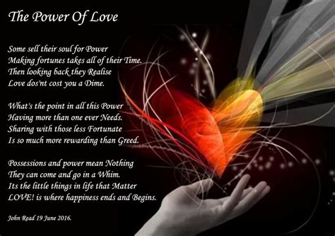 Power Of Love Poems About Love Love Poems Poems Beautiful Poetry