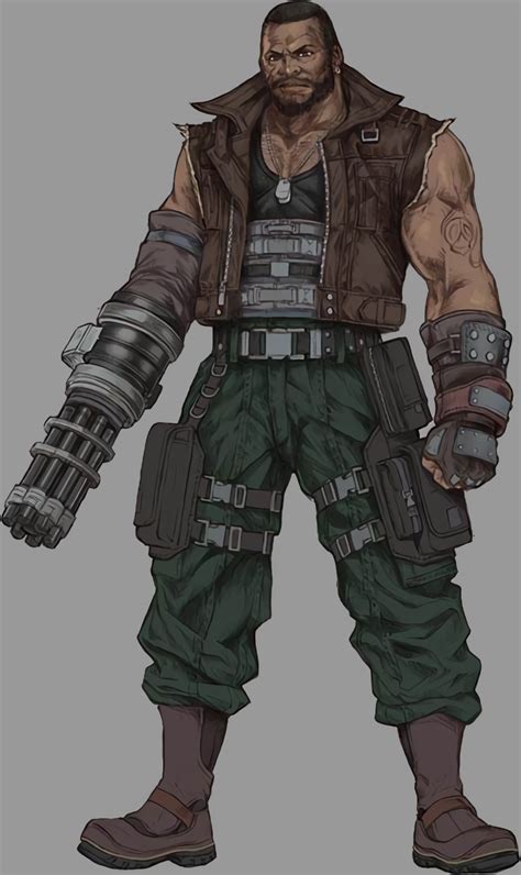 Barret Wallace Final Fantasy Vii Image By Square Enix 3270454