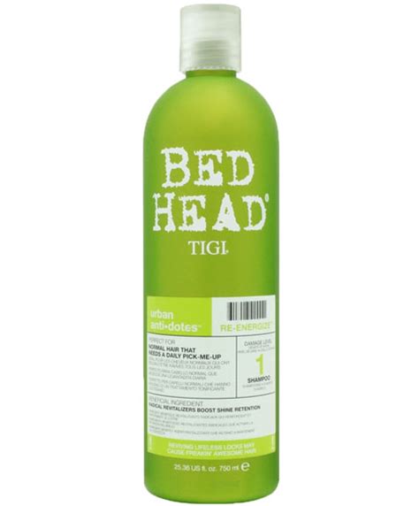 Tigi Bed Head Bed Head Urban Anti Dotes Re Energize Shampoo