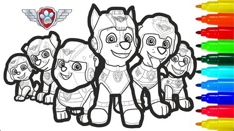 All images and logos are crafted with great workmanship. PAW PATROL AVIATORS Coloring Pages For Young Children ...