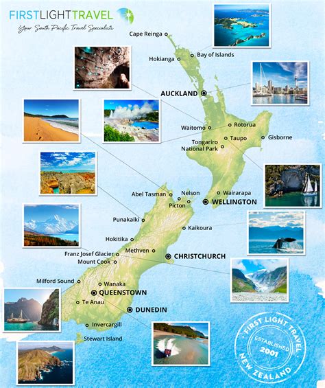 New Zealand Map Satellite Map Of New Zealand Physical Outside New