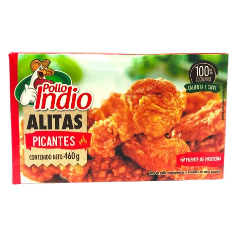 Comprar Alitas Pollo Indio Picant S Huezo 400gr Walmart El Salvador