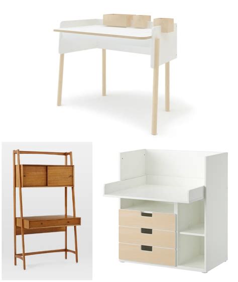 When choosing a desk for a small space it can be tempting to go for the smallest model you can find, but that's not necessarily a good idea. 9 modern kids' desks for small spaces | Cool Mom Picks