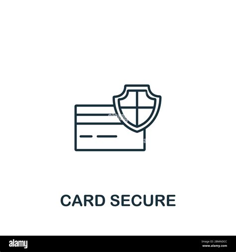 Card Secure Icon From Security Collection Simple Line Element Card