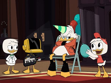 Ducktales Scrooge Mcduck Huey Dewey Louie Dagobert Duck Tick Trick Track Disney