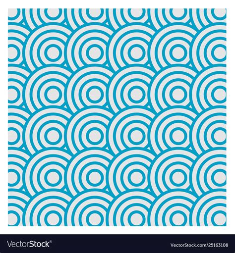 Blue Repeated Pattern 6 Royalty Free Vector Image