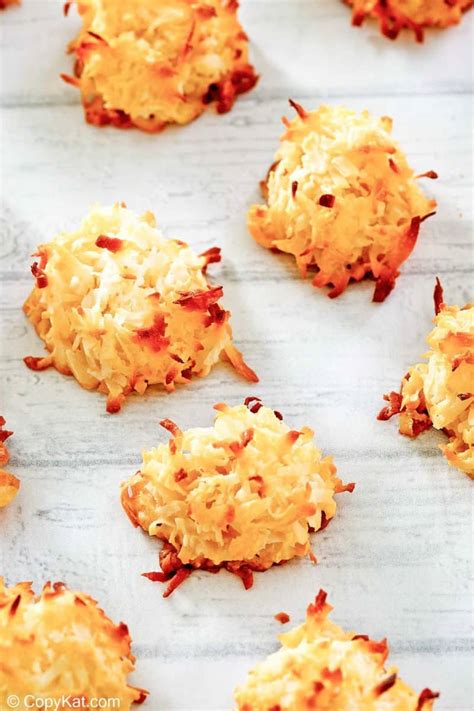 Easy Coconut Macaroons With Condensed Milk Copykat Recipes