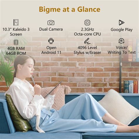 Bigme Inknote Color Lite With Kaleido 3 Bigme Official Store Bigme Store