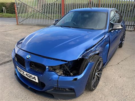 BMW 3 SERIES Damaged Repairable Crashed Car For Sale