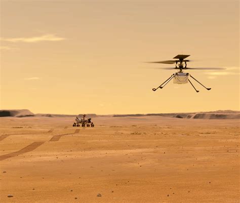 A helicopter that is set to fly on mars in 2021 has completed its first test flight, nasa has revealed. Mechanical Engineering Student Helps NASA Design Martian ...