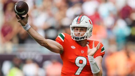 Wisconsin Lands Ex Miami Qb Tyler Van Dyke From Transfer Portal