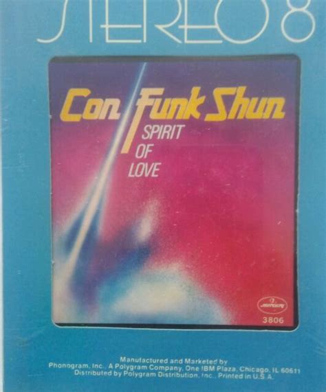Con Funk Shun Spirit Of Love 8 Track Sealed Ebay