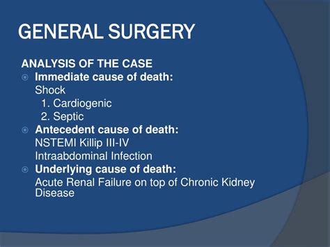 Ppt General Surgery Powerpoint Presentation Free Download Id4484814