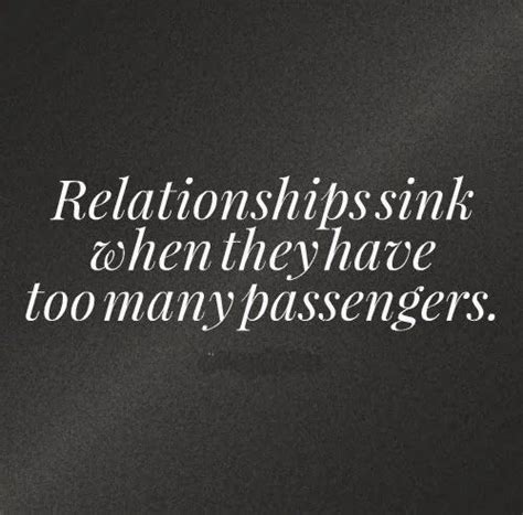 Relationships Sink When They Have Too Many Passengers Relationships