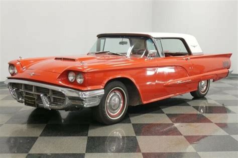 Classic Vintage T Bird Red Classic Ford Thunderbird 1960 For Sale