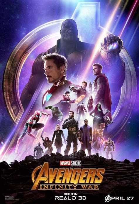 New Avengers Infinity War Posters Released