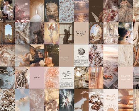 Dreamy Angel Aesthetic Wall Collage Kit Dreamcore Wall Etsy Uk