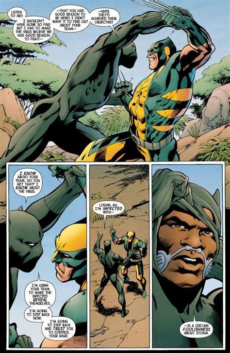 Black Panther Vs Wolverine Comics Amino