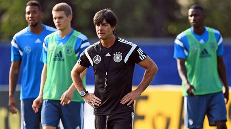 He is the head coach of the germany national team. Löw: "Auch bei der EM soll der Titel wieder über uns gehen ...