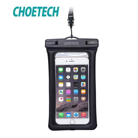 Choetech Inflatable Waterproof Pouch Mobile Phone Bags 30m Underwater