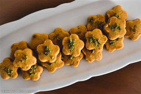 persian chickpea cookies nan e nokhodchi persian food tour recipe persian food chickpea
