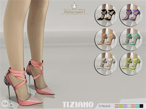 Madlen Tiziano Shoes By Mj95 At Tsr Sims 4 Updates