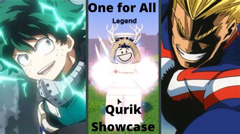 All For One Showcase Heroes Legacy Youtube