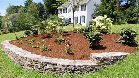 Landscaping Ideas For A Front Yard A Berm For Curb Appeal