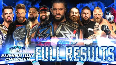 elimination chamber 2023 results