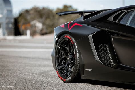 Black Lamborghini Aventador Sv Brixton Forged™