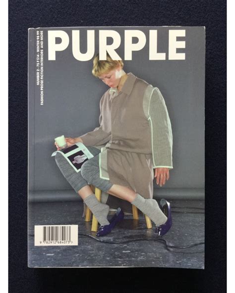 purple fashion magazine number 2 1998