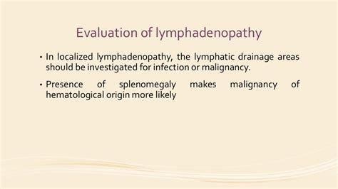 Generalized Lymphadenopathy