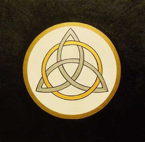 Triquetra By Michael James Fry Early Symbol Of The Holy Trinity
