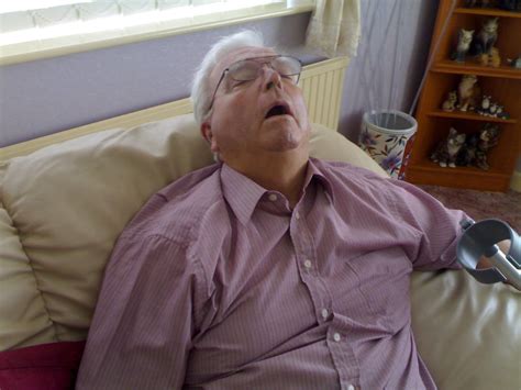 Sleeping Grandad Catching Fly S Marc Lewis Flickr