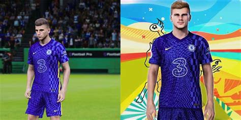Pes 2021 Chelsea Fc Home Kit Season 2021 22 By Marcus патчи и моды