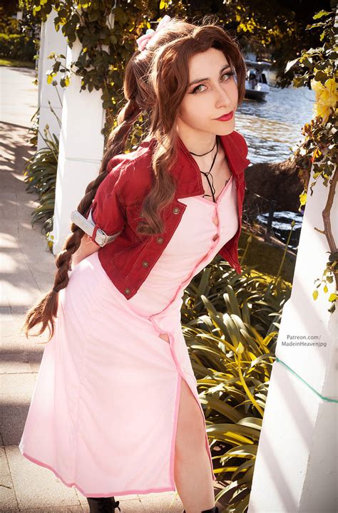 Aerith Cosplay By Redfieldclaire On Deviantart